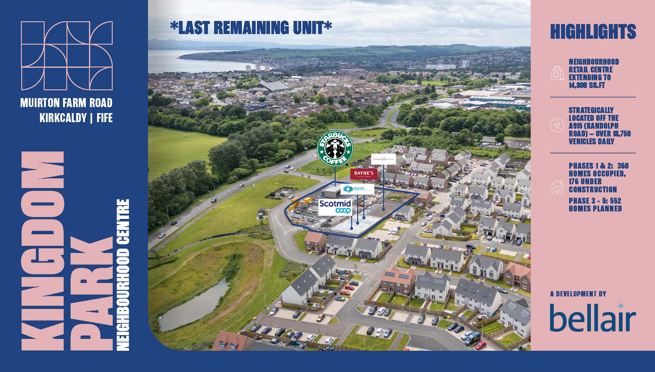 Kingdom Park South, Retail Centre, Kirkcaldy